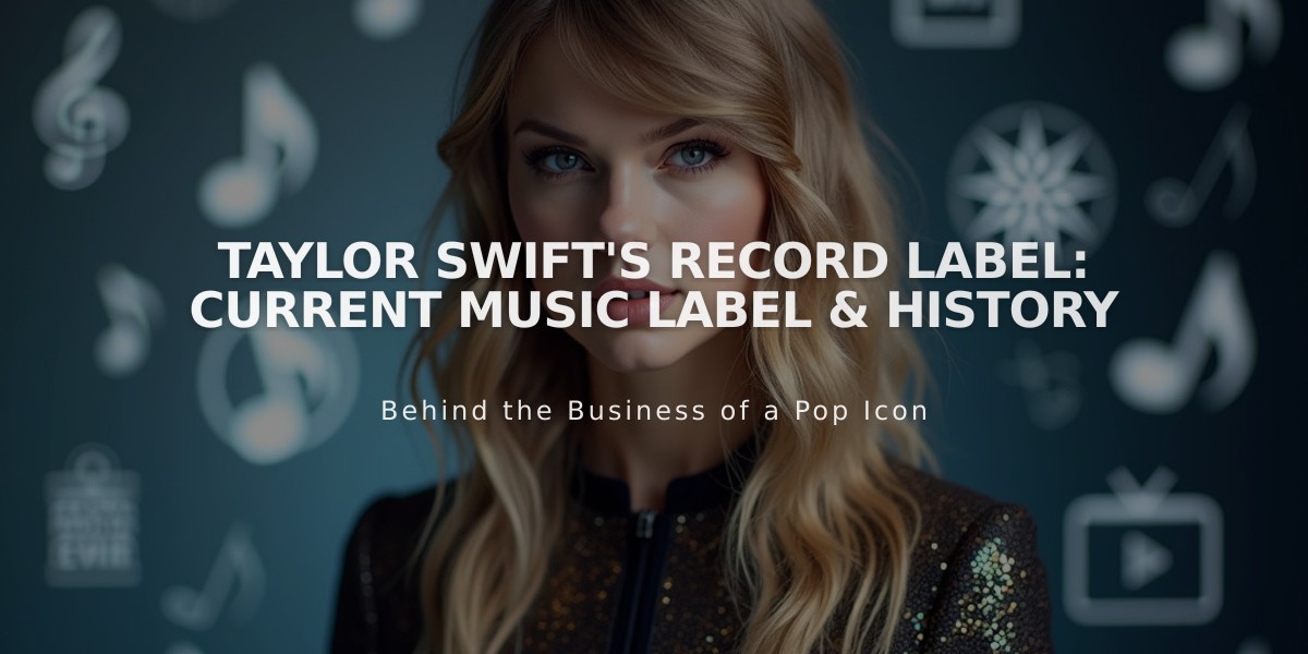 Taylor Swift's Record Label: Current Music Label & History