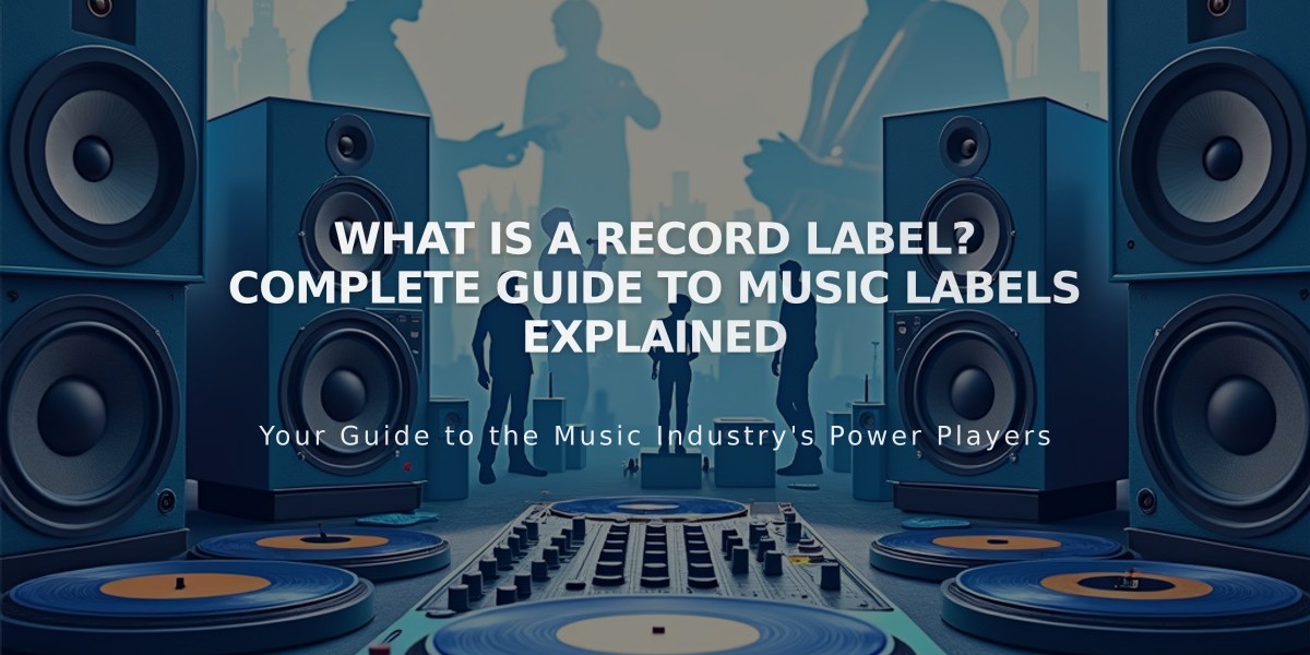 What Is a Record Label? Complete Guide to Music Labels Explained