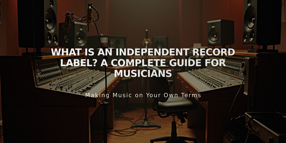 What Is an Independent Record Label? A Complete Guide for Musicians